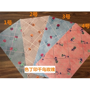 色丁印千鸟玫瑰
