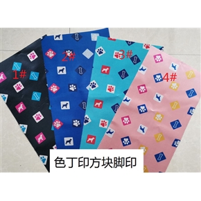 色丁印方块脚丫