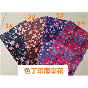色丁印海棠花